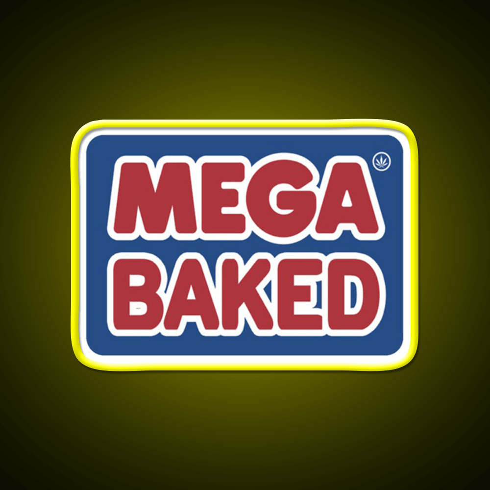 Mega Baked Hemp Inspired Green Leaf Led Neon Sign Rgb Color - Shineneon