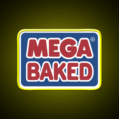 Mega Baked Hemp Inspired Green Leaf Led Neon Sign Rgb Color - LED neon sign view 7