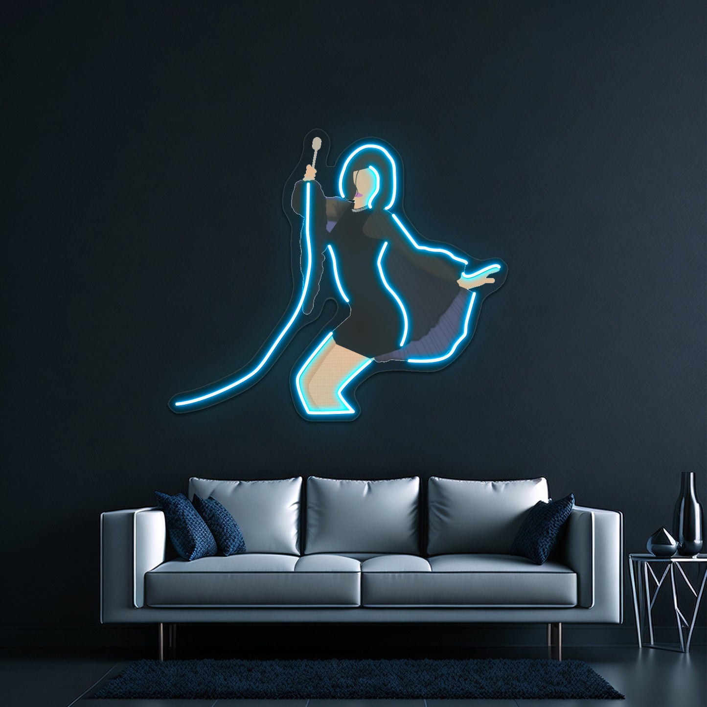 Megan Draper Mad Men Artwork Neon Wall Signs