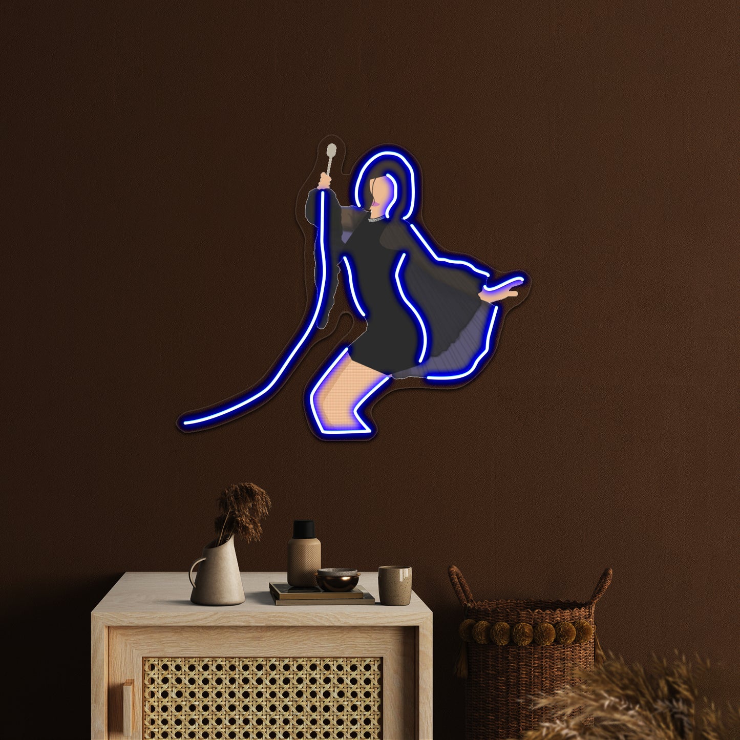 Megan Draper Mad Men Artwork Neon Wall Signs