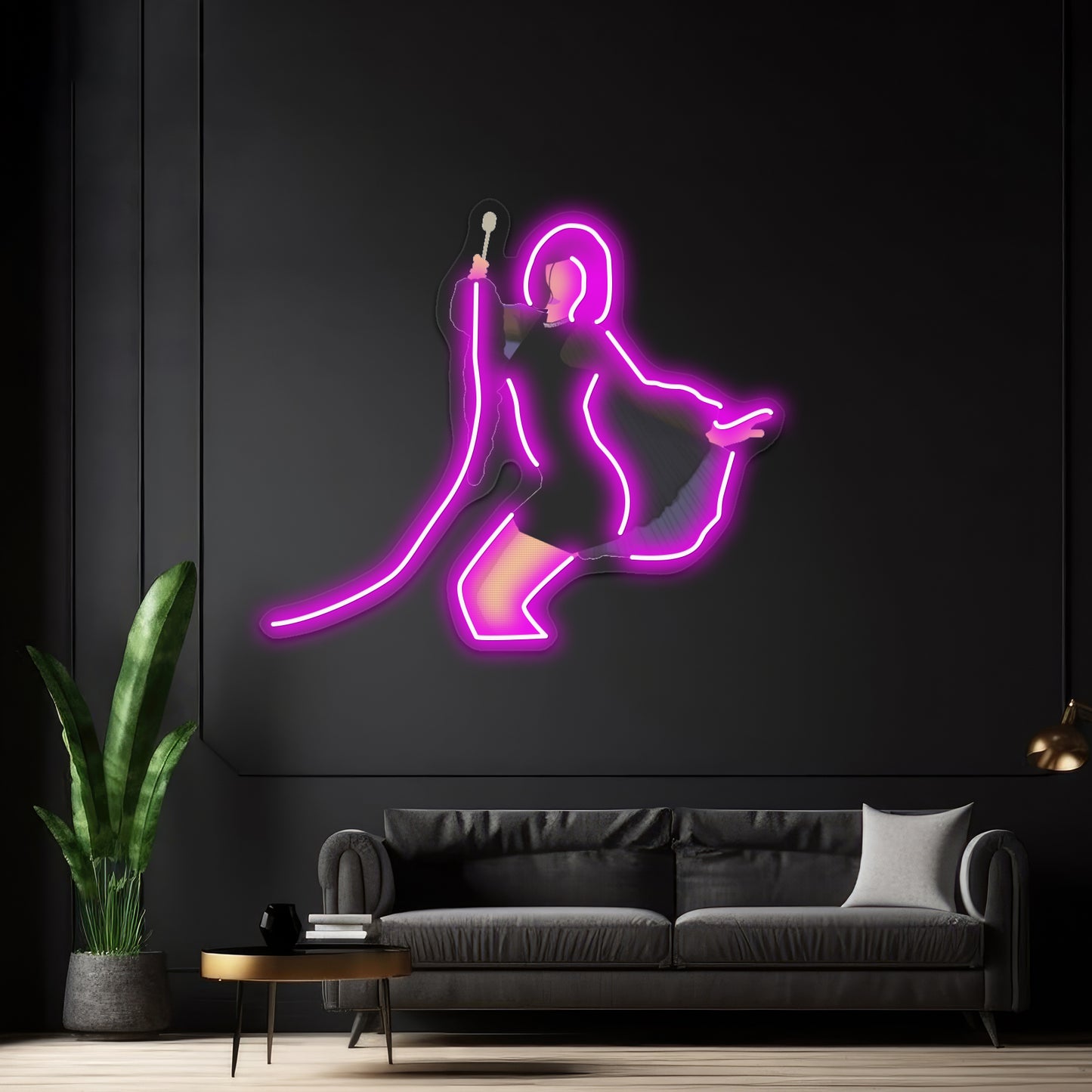 Megan Draper Mad Men Artwork Neon Wall Signs