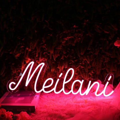 Meilani Red Led Neon Sign - Shineneon