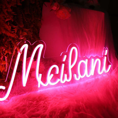 Meilani Red Led Neon Sign - Shineneon