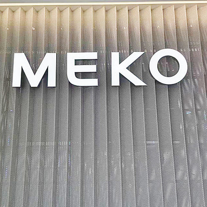 Mekp 3D Frontlit Channel Letters Led Light Sign