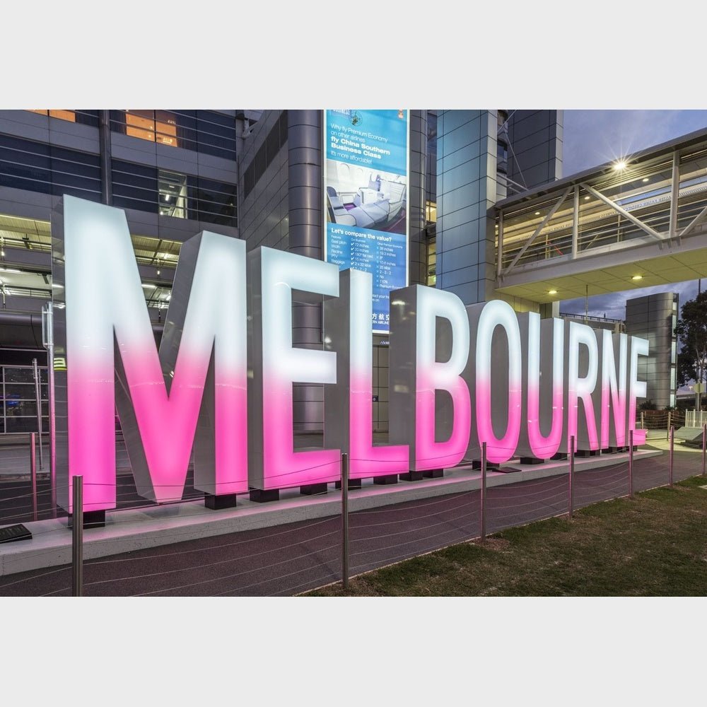 Melbourne 3D Frontlit Channel Letters Led Light Sign - Shineneon