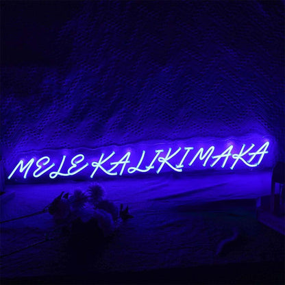 Melekalikimaka Led Neon Sign | Shineneon