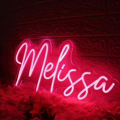 Melissa Red Led Neon Sign - Shineneon