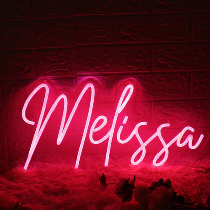 Melissa Red Led Neon Sign - Shineneon