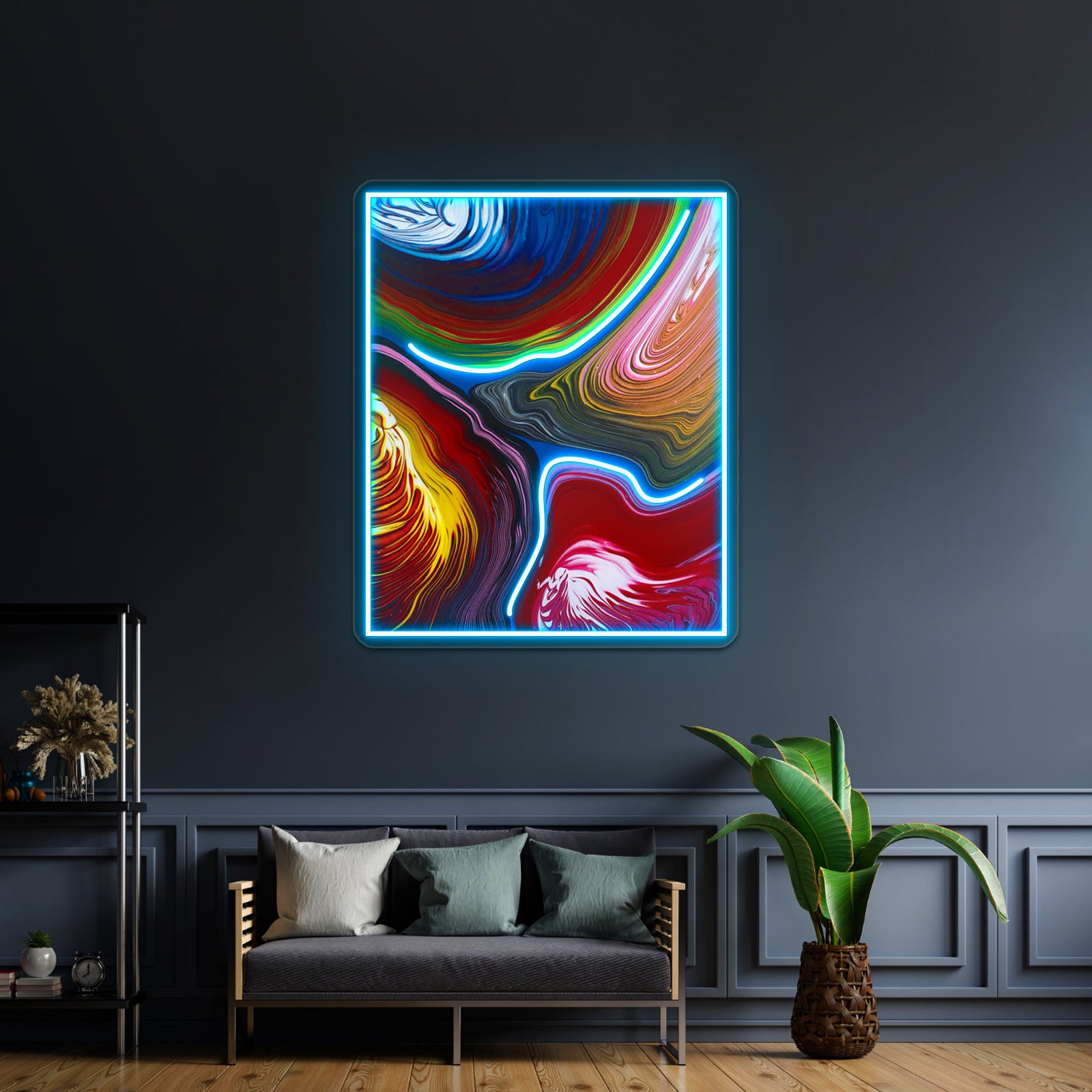 Melt Down Down Town Wall Artwork Neon Signs | Shineneon