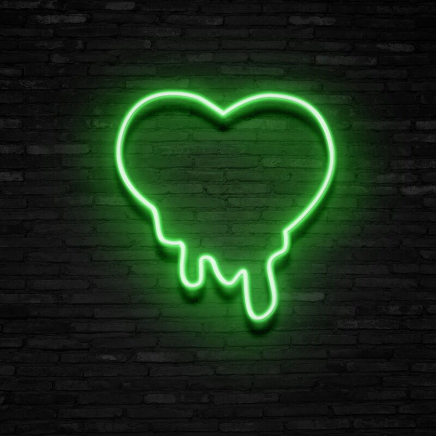 Melting Heart Neon Sign Add A Romantic And Whimsical Vibe | Shineneon