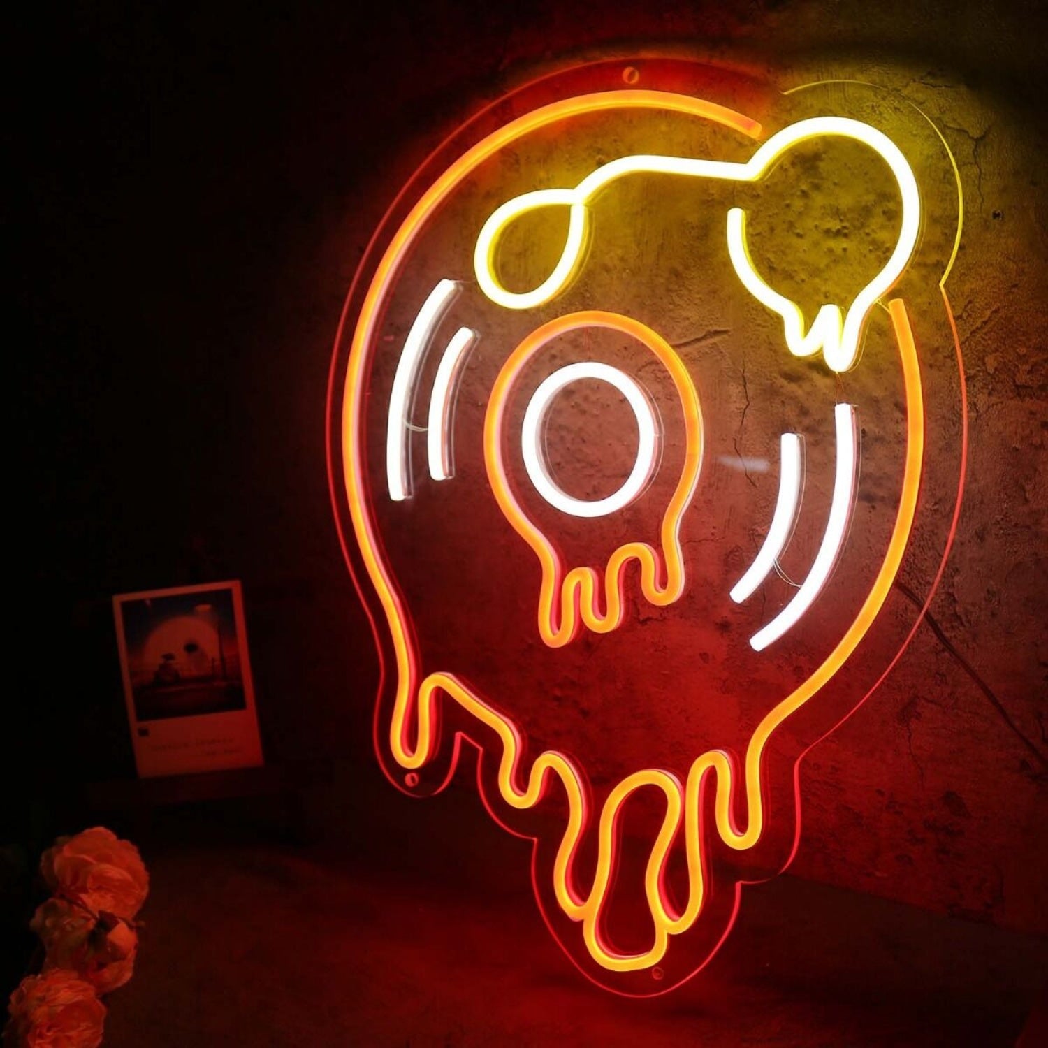 Melting Record Led Neon Sign | Shineneon