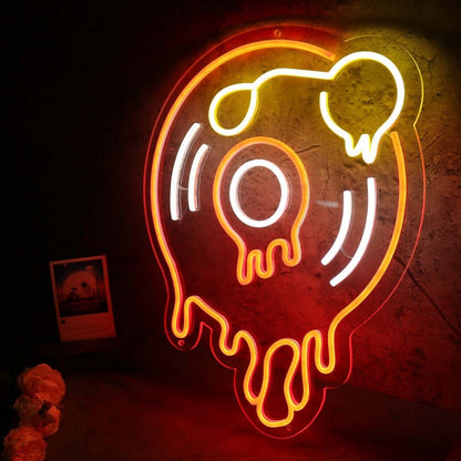 Melting Record Led Neon Sign | Shineneon
