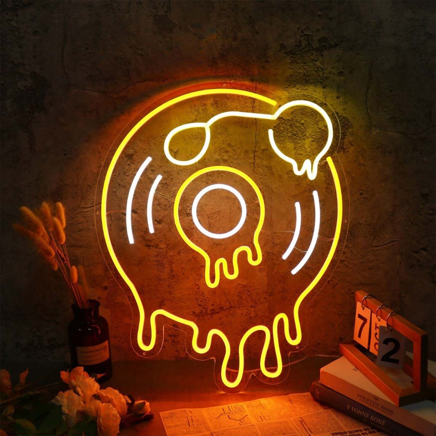 Melting Turntable Led Neon Sign | Shineneon