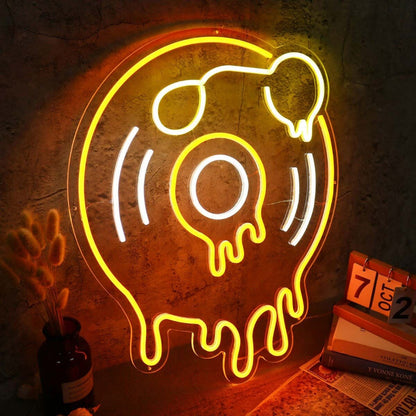 Melting Turntable Led Neon Sign | Shineneon