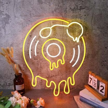 Melting Turntable Led Neon Sign | Shineneon