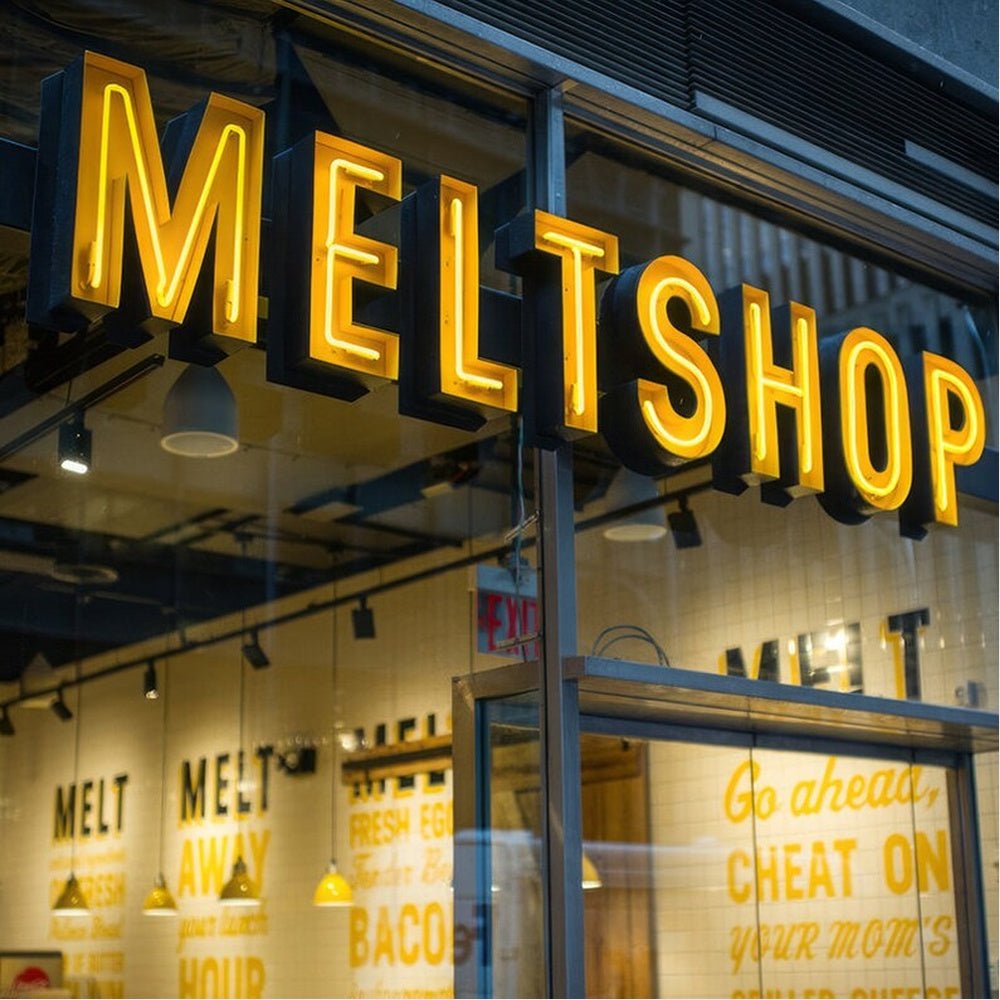 Meltshop 3D Frontlit Channel Letters Led Light Sign - Shineneon