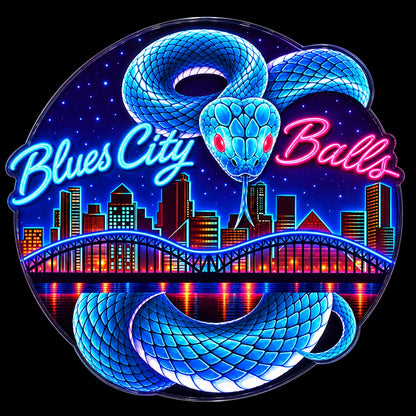 Memphis Python Logo Custom LED Neon Sign | 42209a3b755d790e5fefd1772ecf709374e0bfb538adc461f542e21b83b4cca0 | effect