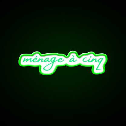 Menage A Cinq Man Cave Bar Led Neon Sign Rgb Color - LED neon sign view 8