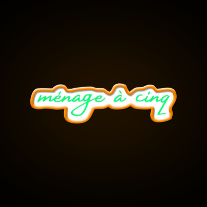 Menage A Cinq Man Cave Bar Led Neon Sign Rgb Color - LED neon sign view 6