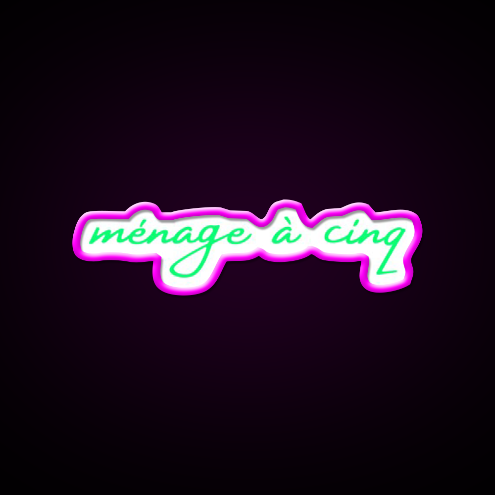 Menage A Cinq Man Cave Bar Led Neon Sign Rgb Color