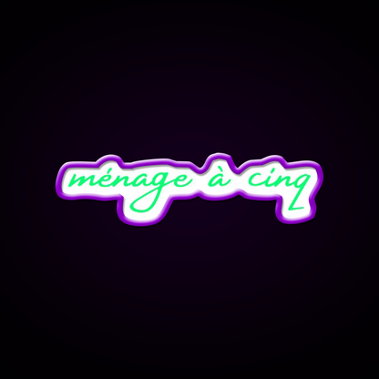 Menage A Cinq Man Cave Bar Led Neon Sign Rgb Color - LED neon sign view 9