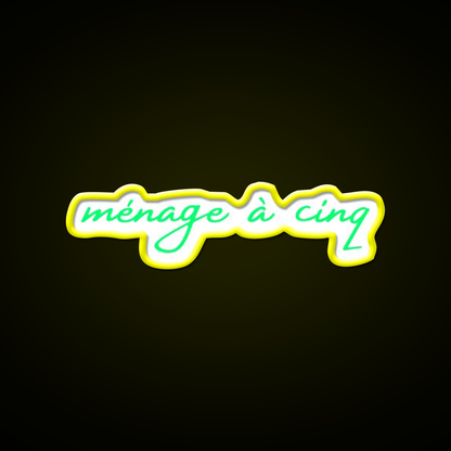 Menage A Cinq Man Cave Bar Led Neon Sign Rgb Color - LED neon sign view 7