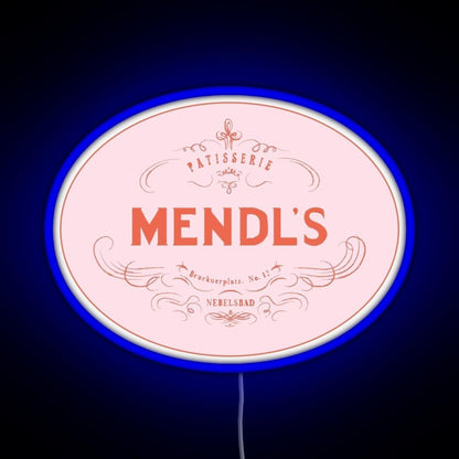 Mendl S Patisserie Rgb Led Neon Sign Pop Wall Art - Shineneon