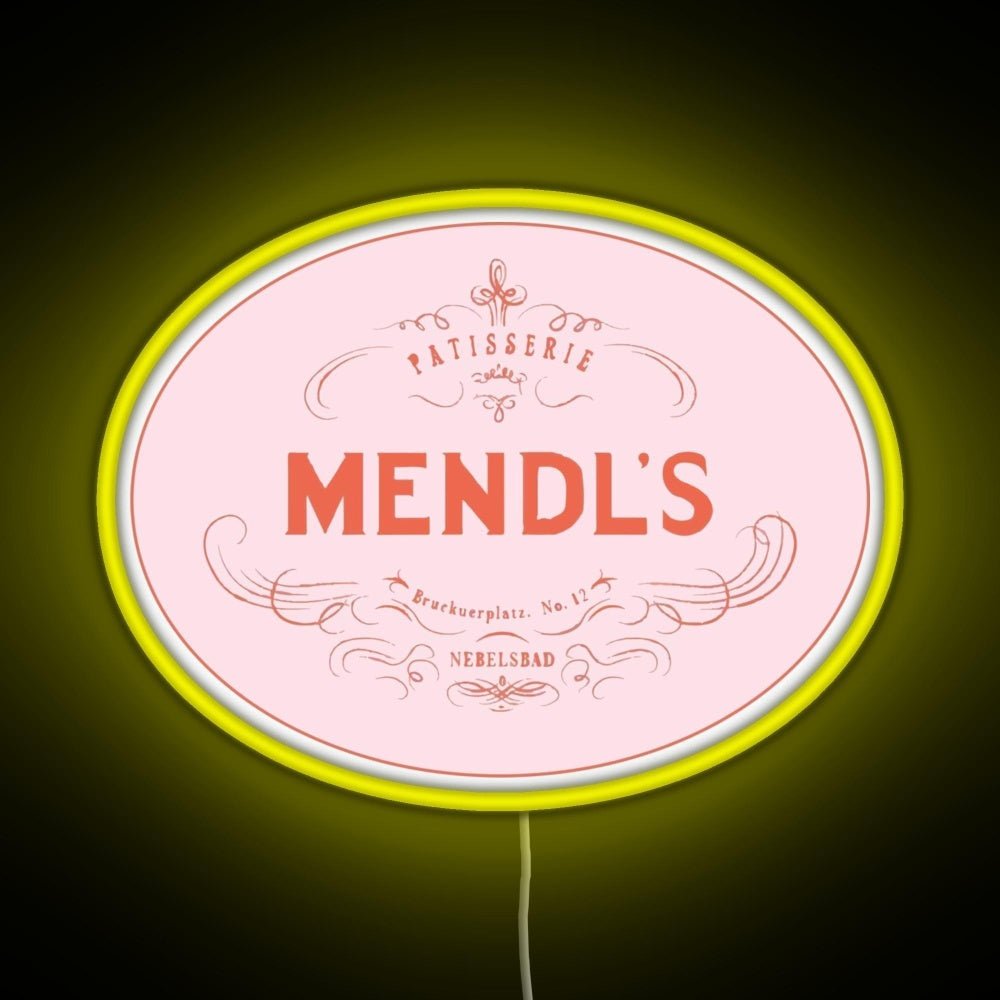 Mendl S Patisserie Rgb Led Neon Sign Pop Wall Art - Shineneon