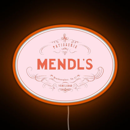 Mendl S Patisserie Rgb Led Neon Sign Pop Wall Art - Shineneon