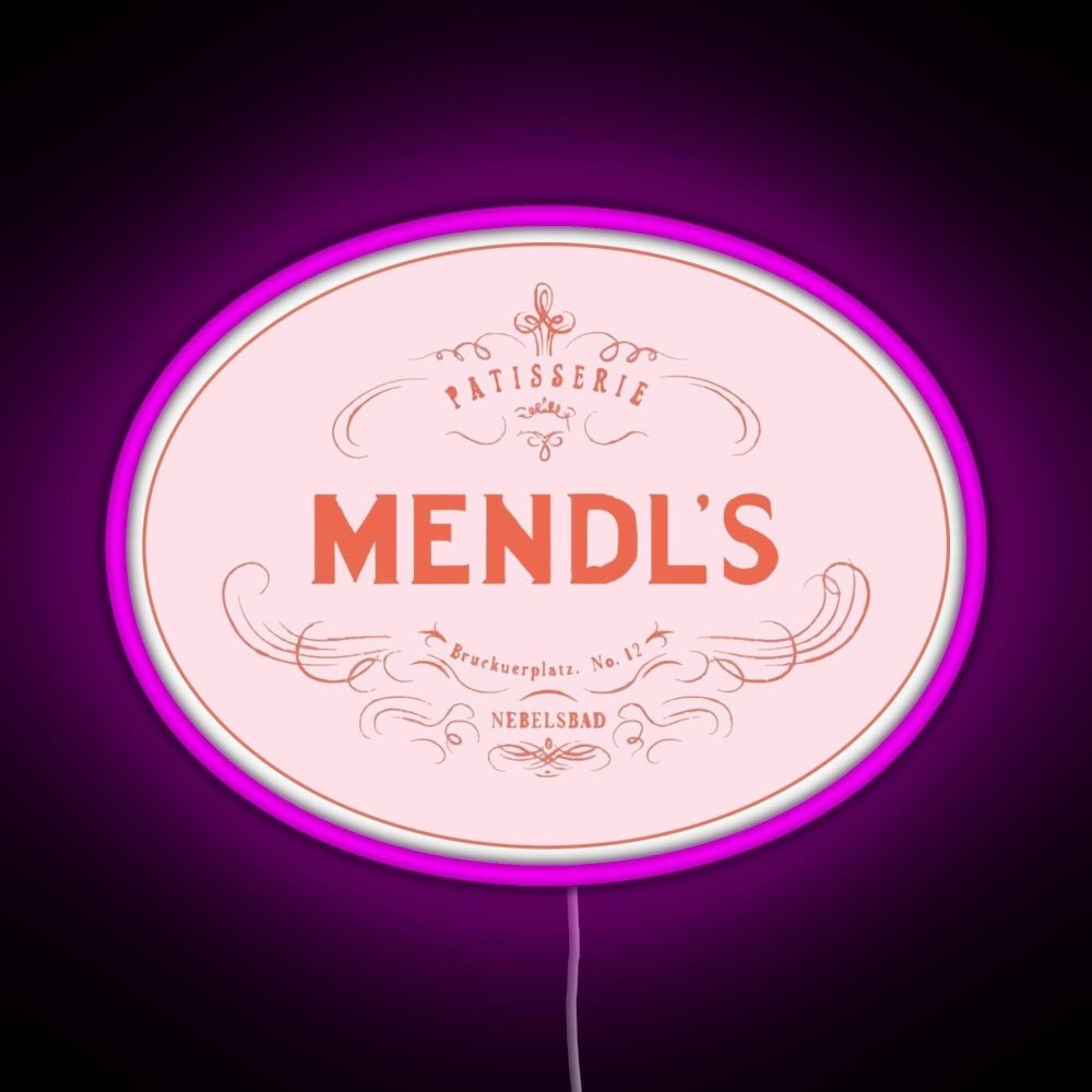 Mendl S Patisserie Rgb Led Neon Sign Pop Wall Art - Shineneon