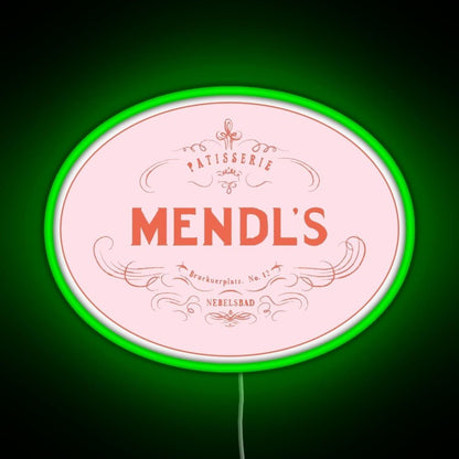 Mendl S Patisserie Rgb Led Neon Sign Pop Wall Art - Shineneon