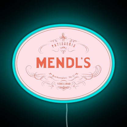 Mendl S Patisserie Rgb Led Neon Sign Pop Wall Art - Shineneon