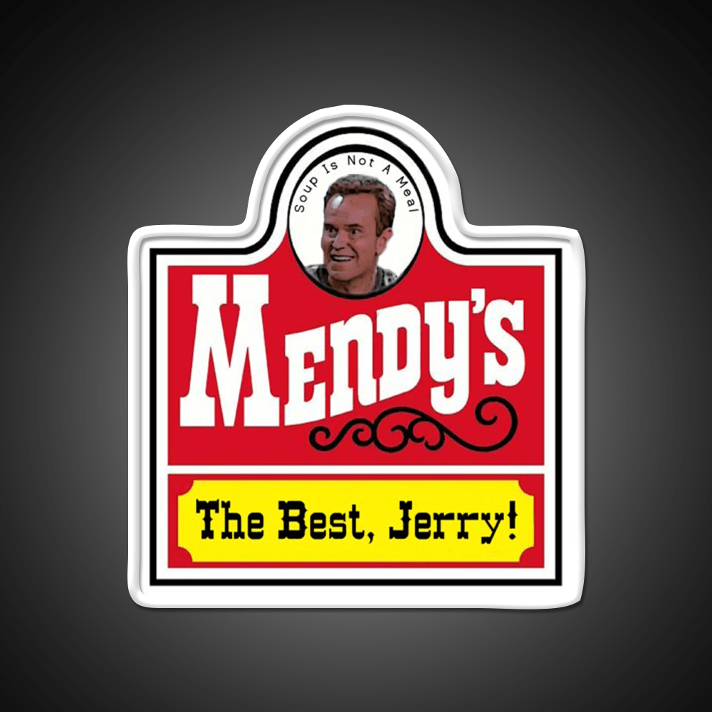 Mendys Fast Food Led Neon Sign For Burger Place Rgb Color - Shineneon