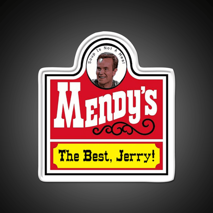 Mendys Fast Food Led Neon Sign For Burger Place Rgb Color - Shineneon