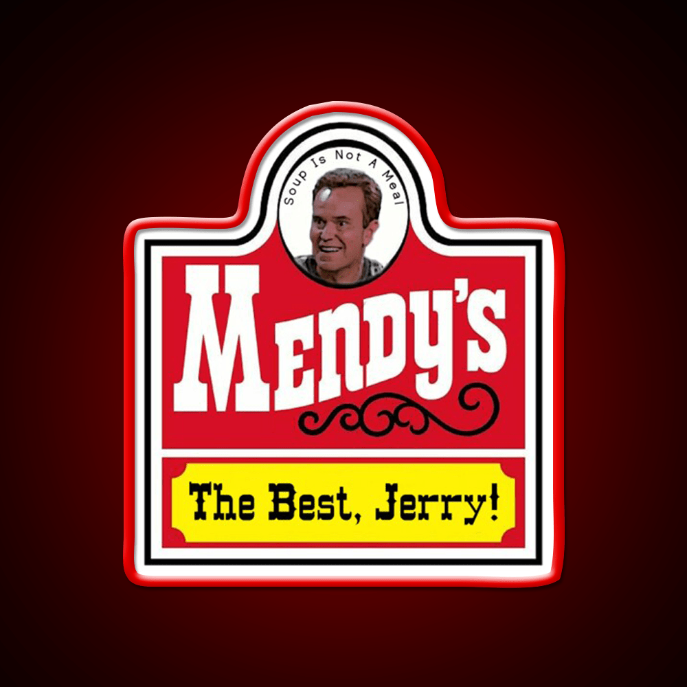 Mendys Fast Food Led Neon Sign For Burger Place Rgb Color - Shineneon