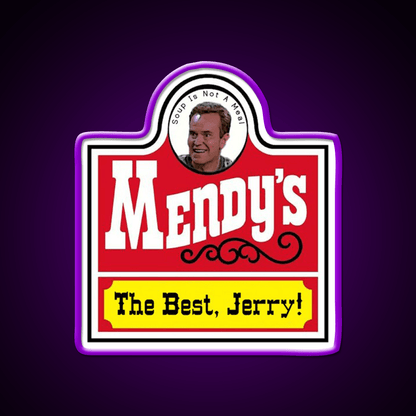 Mendys Fast Food Led Neon Sign For Burger Place Rgb Color - Shineneon