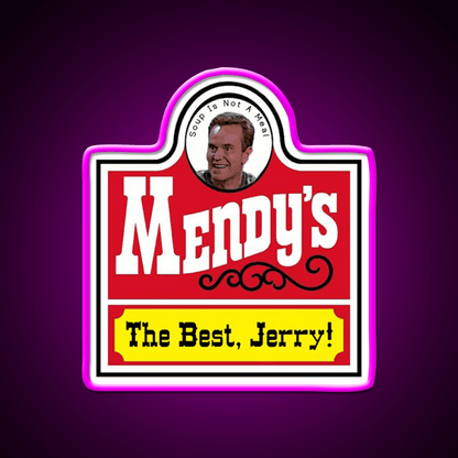 Mendys Fast Food Led Neon Sign For Burger Place Rgb Color - Shineneon