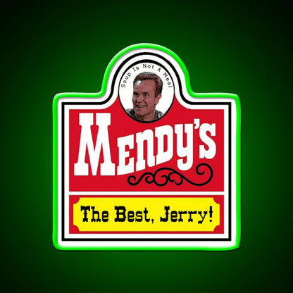 Mendys Fast Food Led Neon Sign For Burger Place Rgb Color - Shineneon