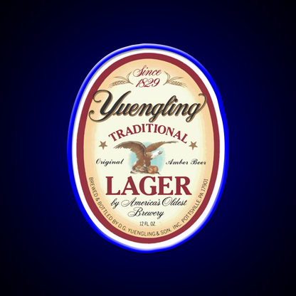 Merchandise Yuengling Lager Beer Bar Decor Led Neon Sign Rgb Color