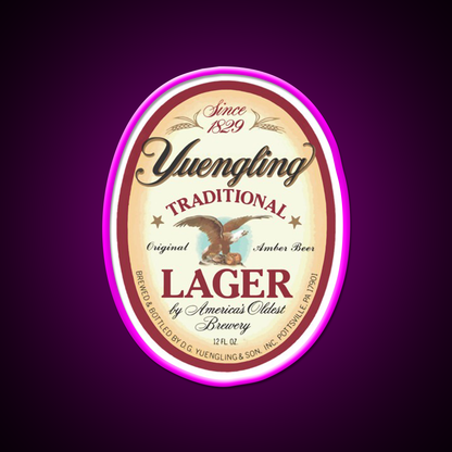 Merchandise Yuengling Lager Beer Bar Decor Led Neon Sign Rgb Color