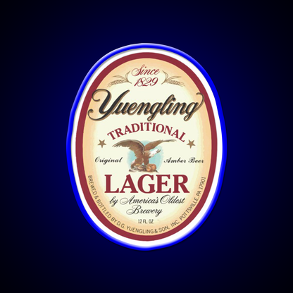 Merchandise Yuengling Lager Beer Bar Decor Led Neon Sign Wall Art Rgb Color - LED neon sign view 5