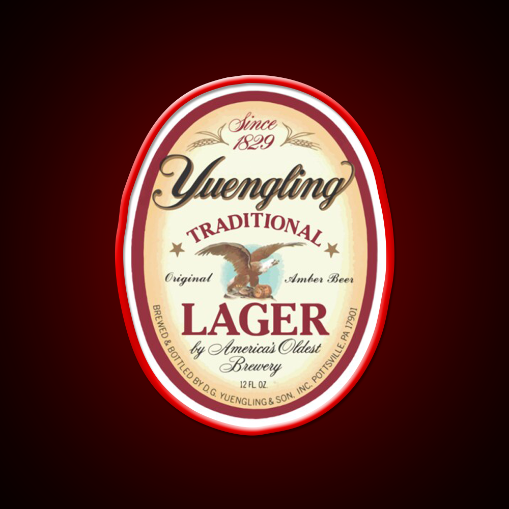 Merchandise Yuengling Lager Beer Bar Decor Led Neon Sign Wall Art Rgb Color - LED neon sign view 10