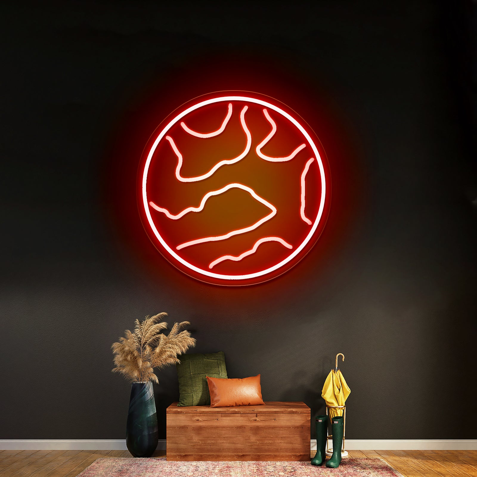 Merica Eagle Artwork Custom Led Signs