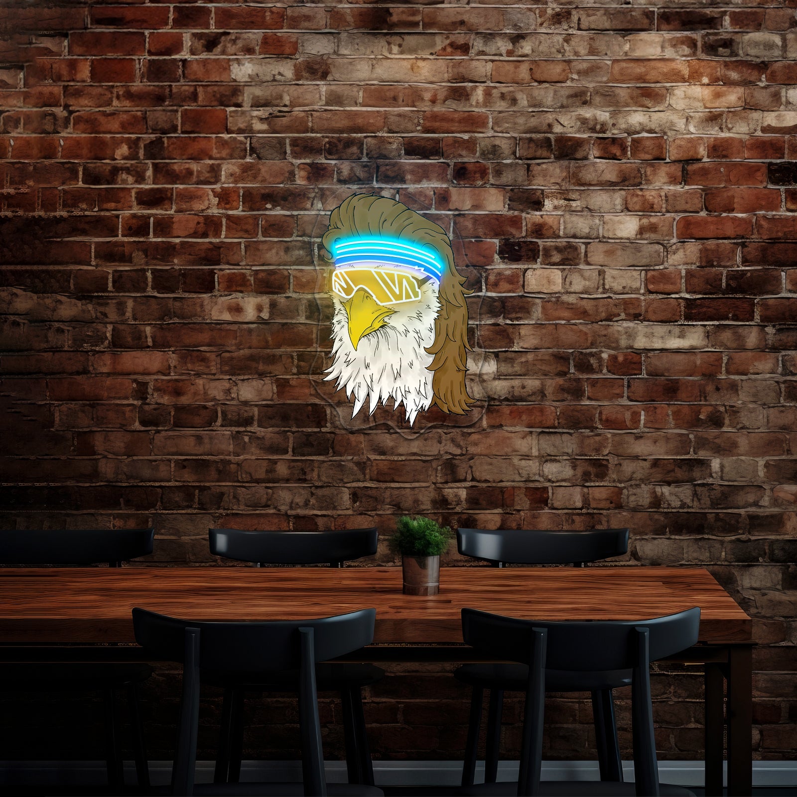 Merica Eagle Artwork Custom Led Signs - Shineneon