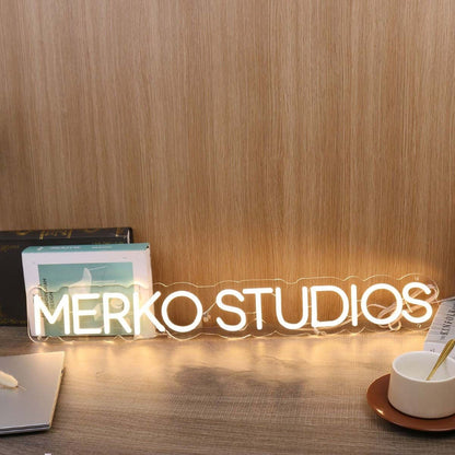 Merko Studios Yellow Led Neon Sign - Shineneon