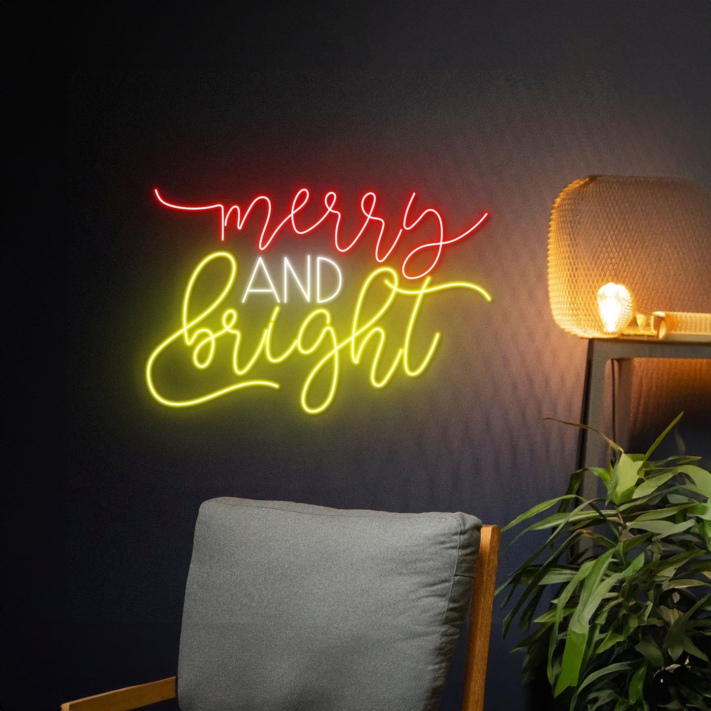 Merry Bright Neon Sign