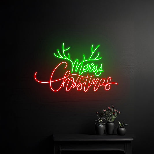 Merry Christmas Led Neon Sign