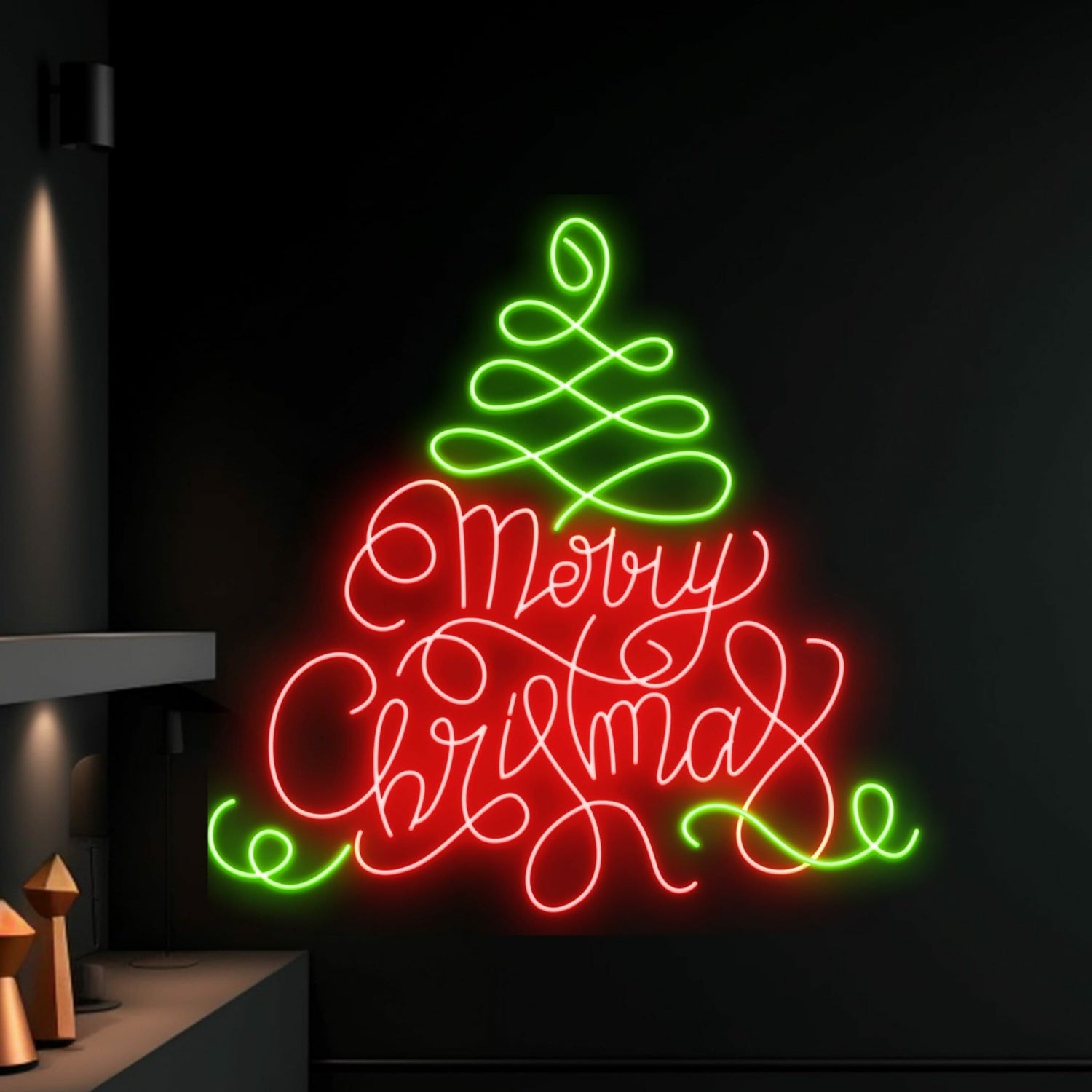 Merry Christmas Led Neon Sign Christmas Decor | Shineneon