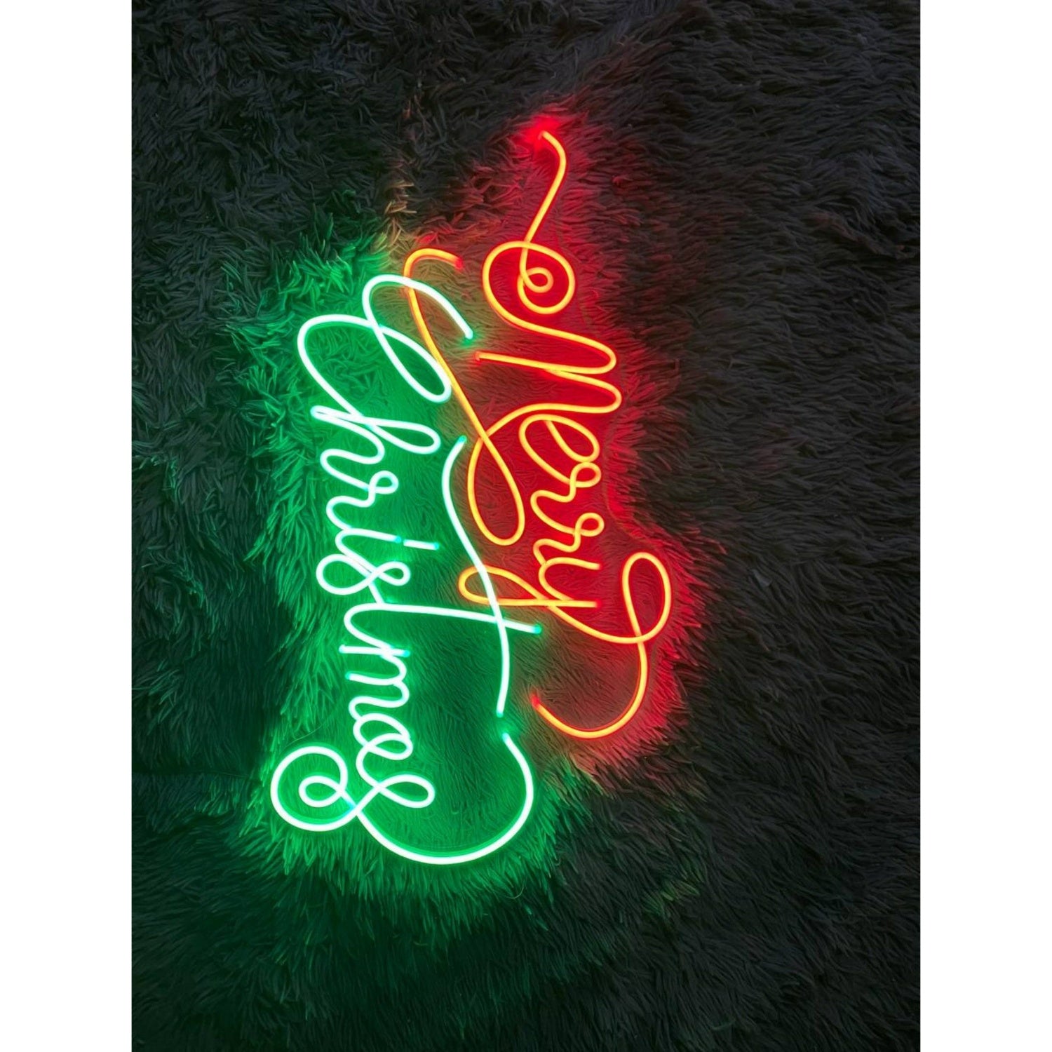 Merry Christmas Led Neon Sign Christmas Tree Neon Light Decor | Shineneon