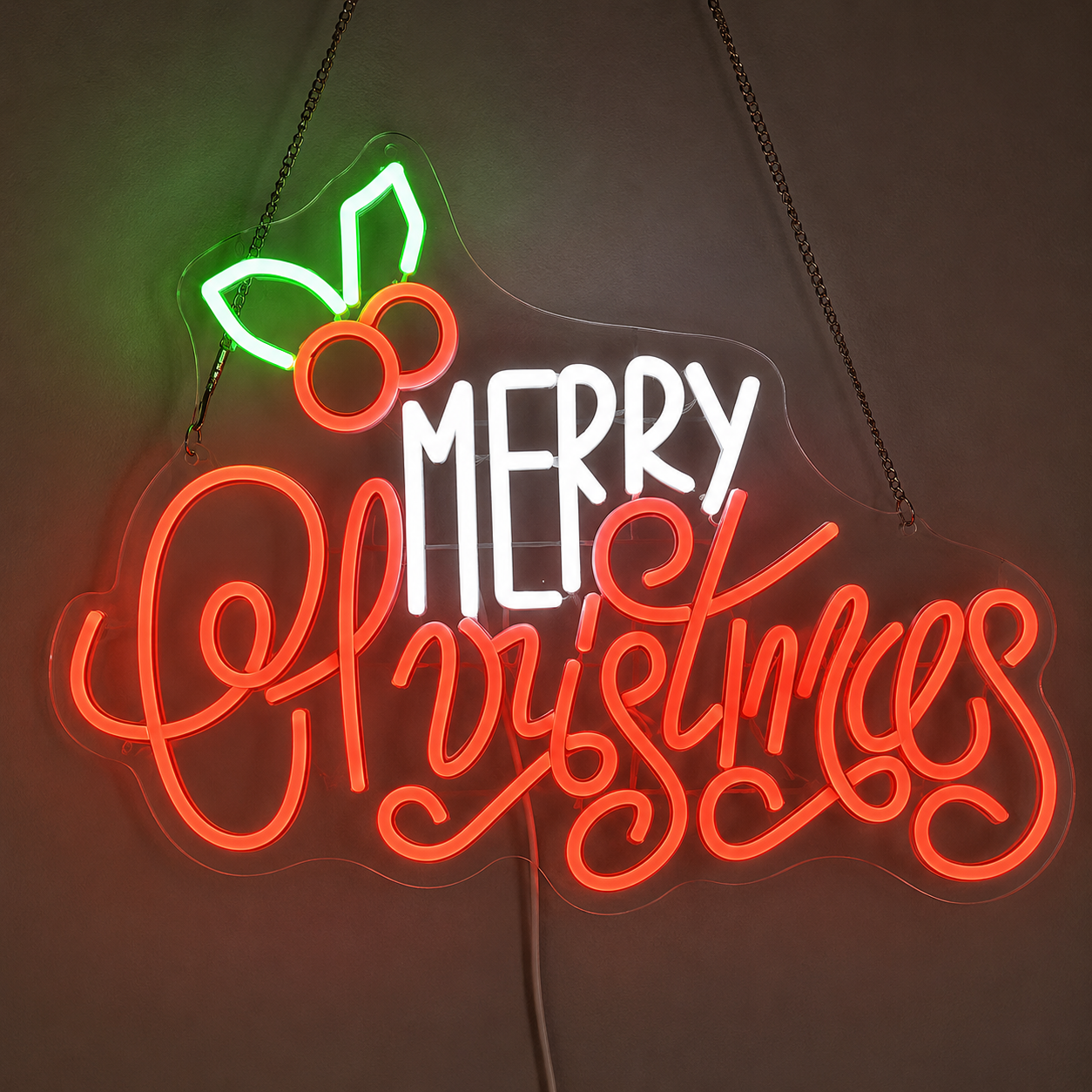 Merry Christmas LED Neon Sign Wall Neon Sign - 02 High-Converting Product Image